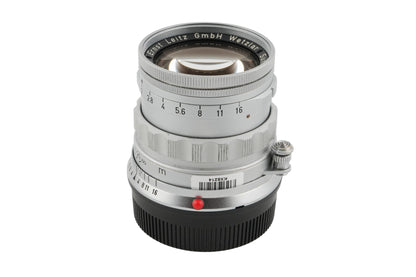 Leica 50mm f2 Summicron (Type II) (Silver, SOOIC-MS / SOSIC / 11118 / 11618 / 11818)