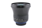 Carl Zeiss 15mm f2.8 Distagon T* Milvus ZE