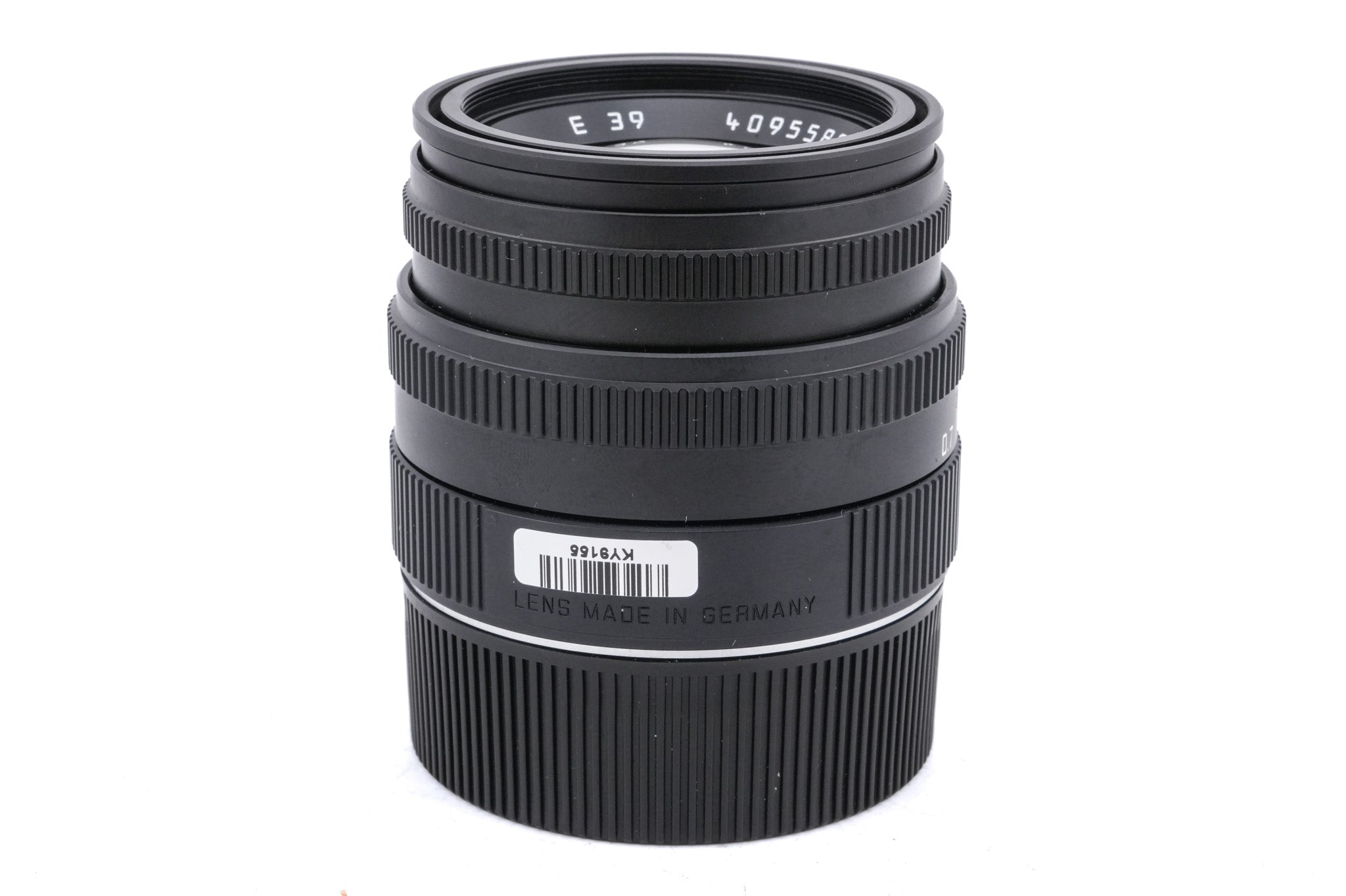 Leica 50mm f2 Summicron-M (Type V) (Black, 11826 / 11719) - Lens