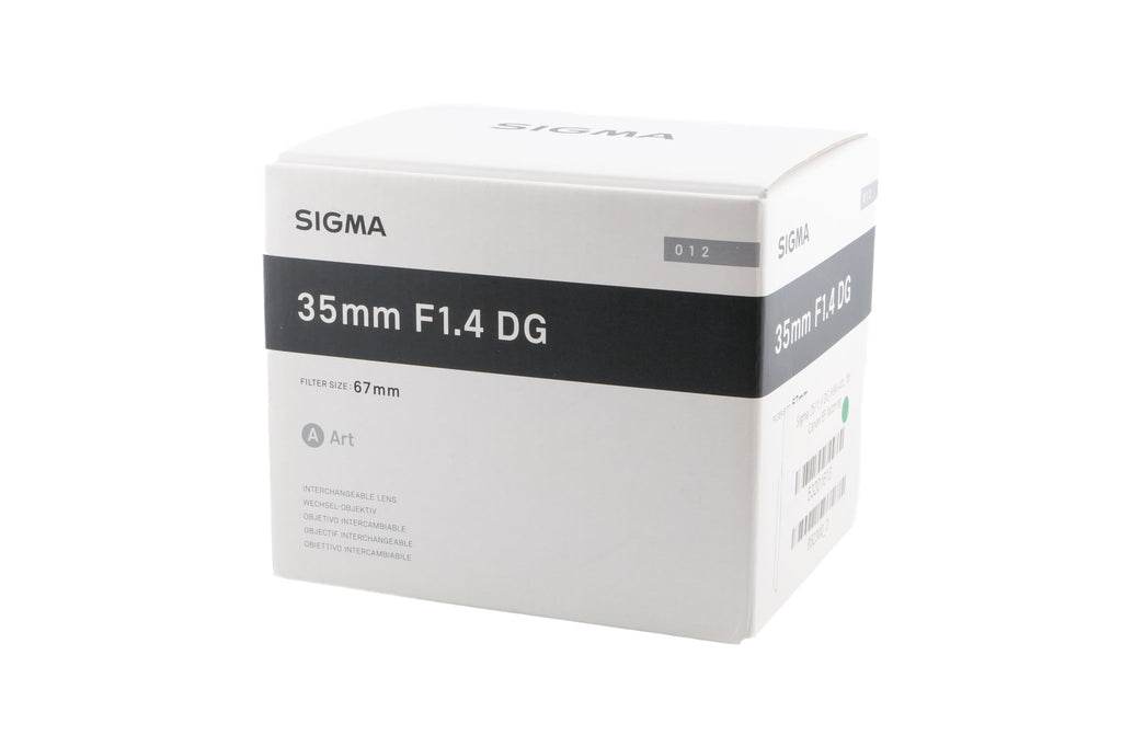 Sigma 35mm f1.4 DG HSM Art (012)