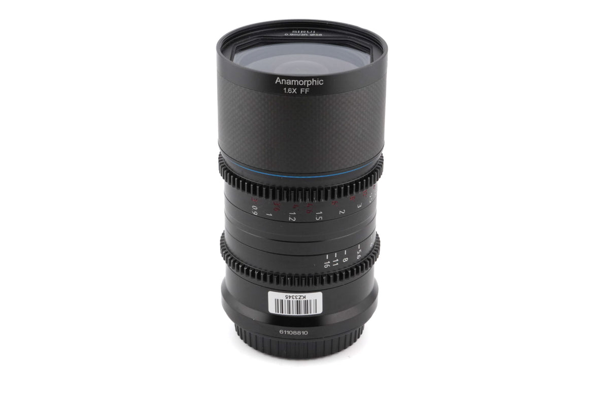 Sirui 35mm T2.9 1.6x Saturn Carbon Fiber