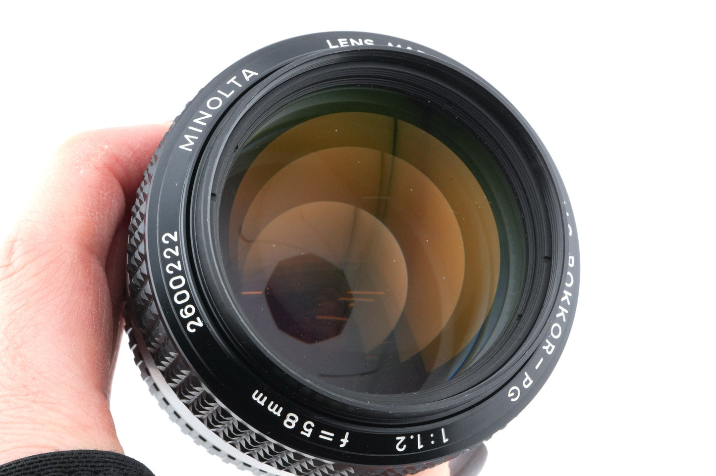 Minolta 58mm f1.2 MC Rokkor-PG