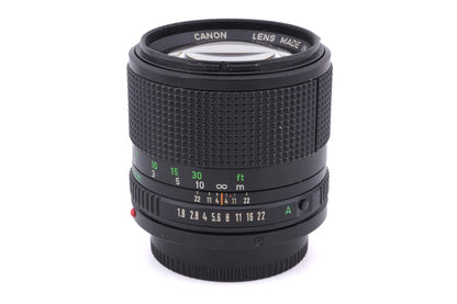 Canon 85mm f1.8 FDn