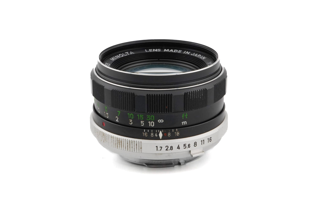 Minolta 55mm f1.7 MC Rokkor-PF