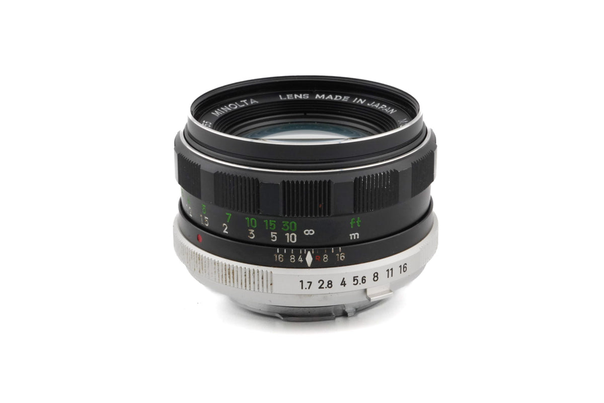 Minolta 55mm f1.7 MC Rokkor-PF