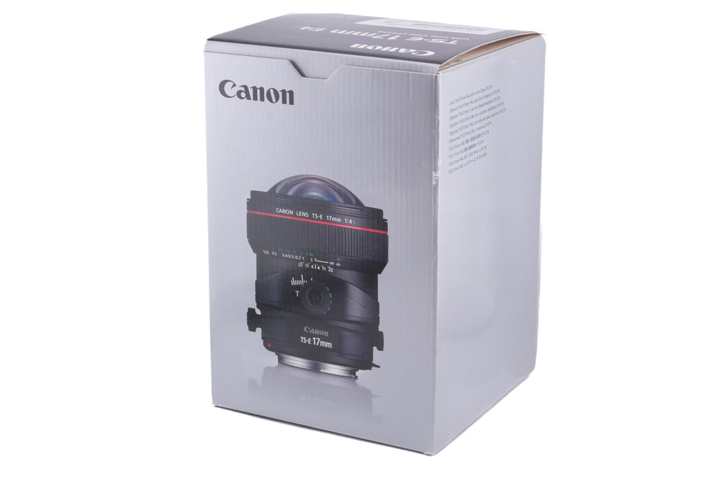 Canon 17mm f4 L TS-E