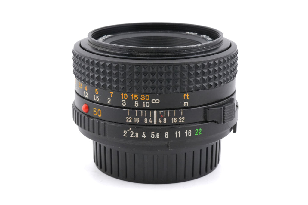 Minolta 50mm f2 MD