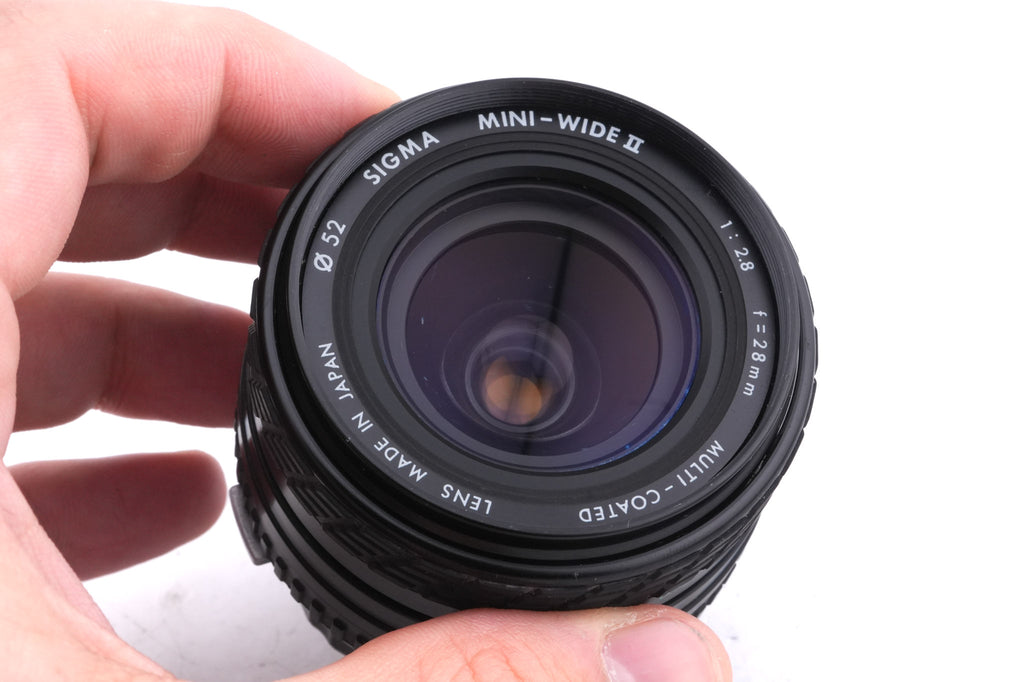Sigma 28mm f2.8 Mini-Wide II Multi-Coated