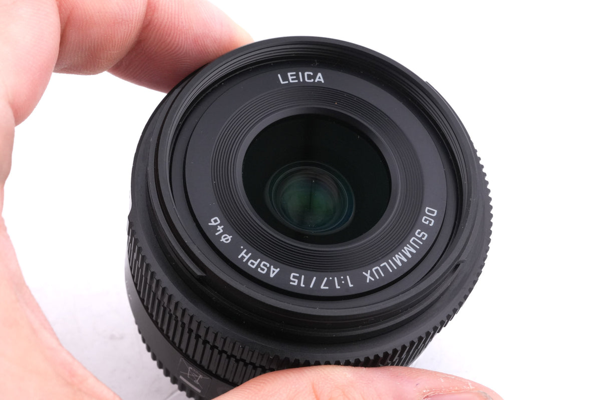 Panasonic 15mm f1.7 Leica DG Summilux ASPH. (H-X015)