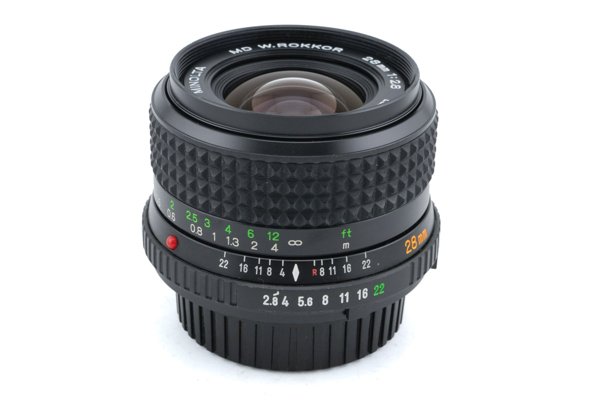 Minolta 28mm f2.8 MD W.Rokkor
