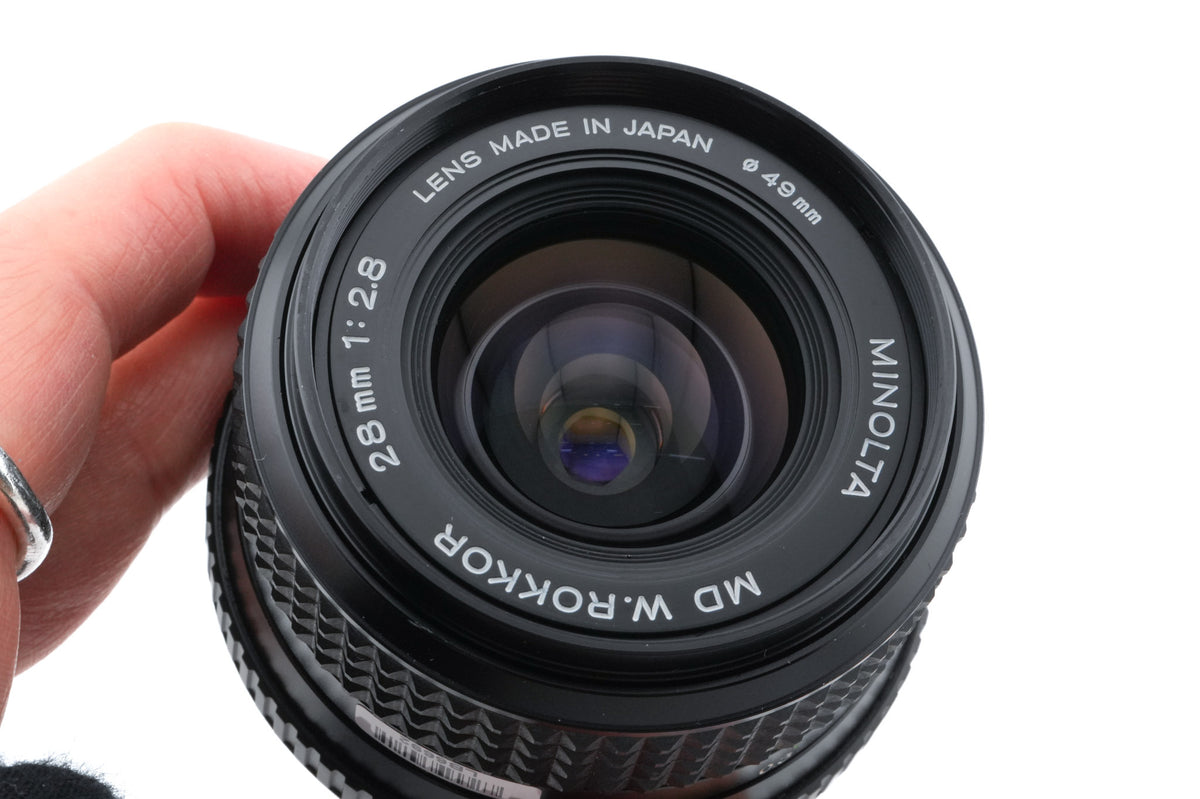 Minolta 28mm f2.8 MD W.Rokkor