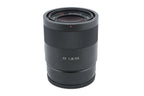 Sony 55mm f1.8 Sonnar T* ZA (SEL55F18Z)