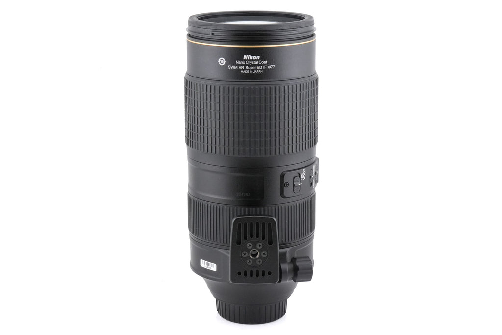 Nikon 80-400mm f4.5-5.6 AF-S Nikkor G ED N VR