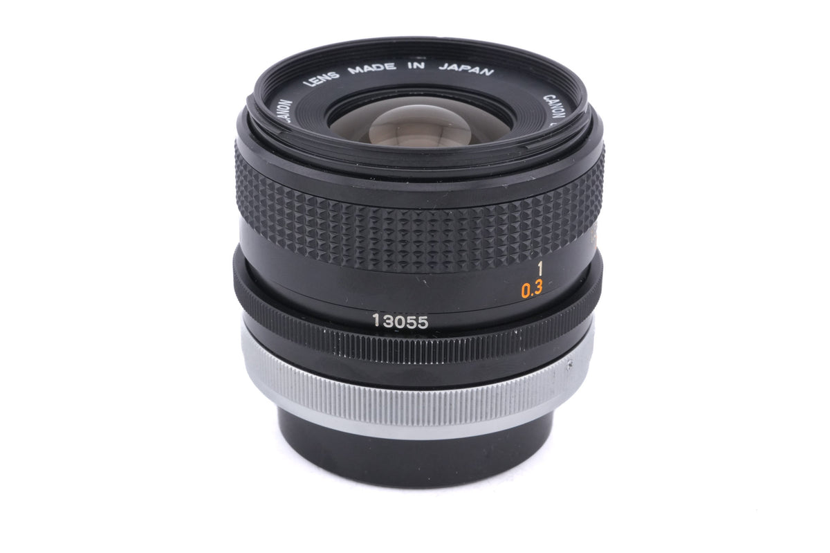 Canon 28mm f2.8 S.C.