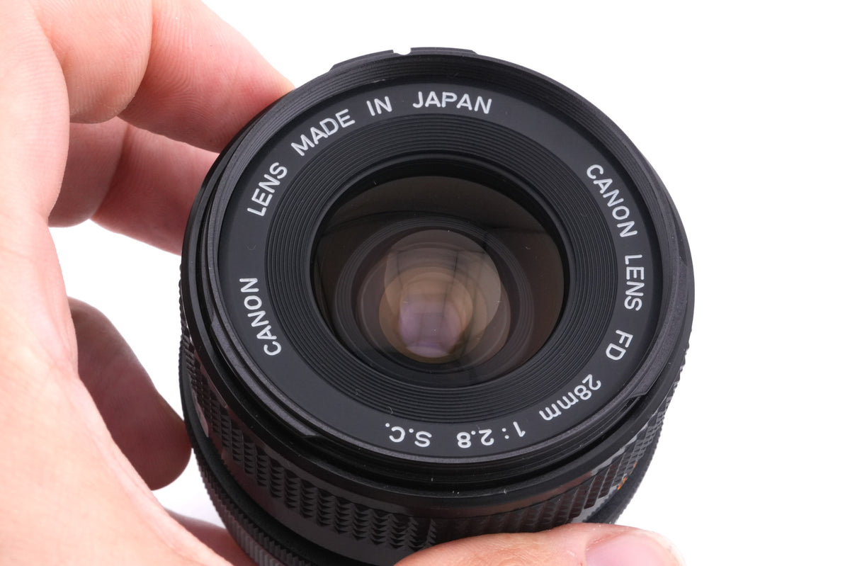 Canon 28mm f2.8 S.C.