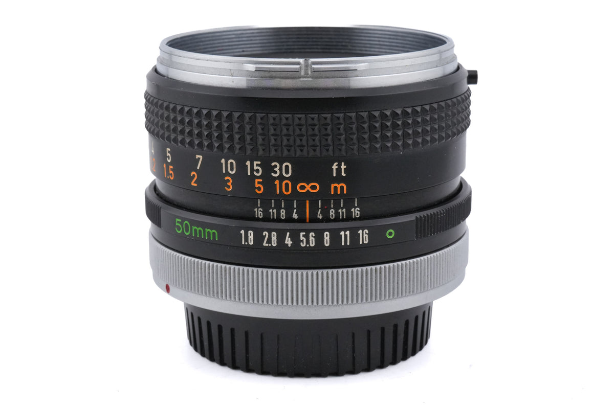 Canon 50mm f1.8 (Chrome Nose)