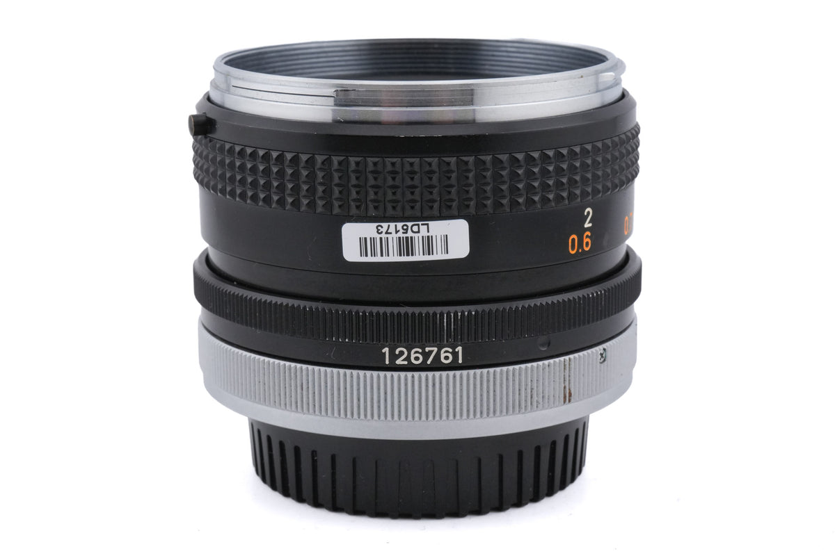 Canon 50mm f1.8 (Chrome Nose)