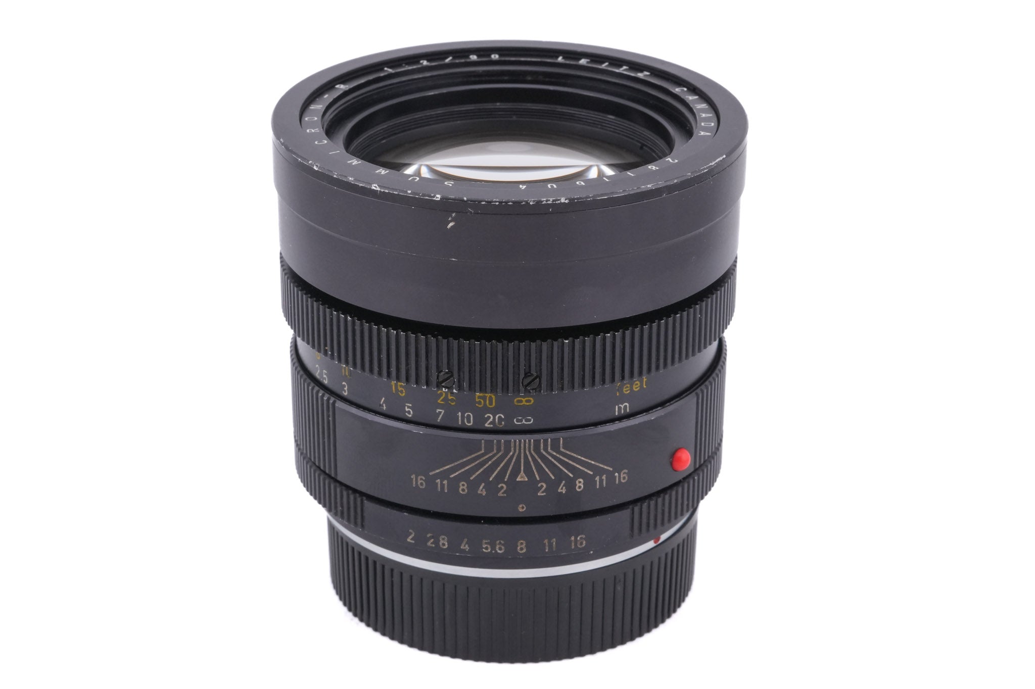 Leica 90mm f2 Summicron-R (3-Cam) (11219)