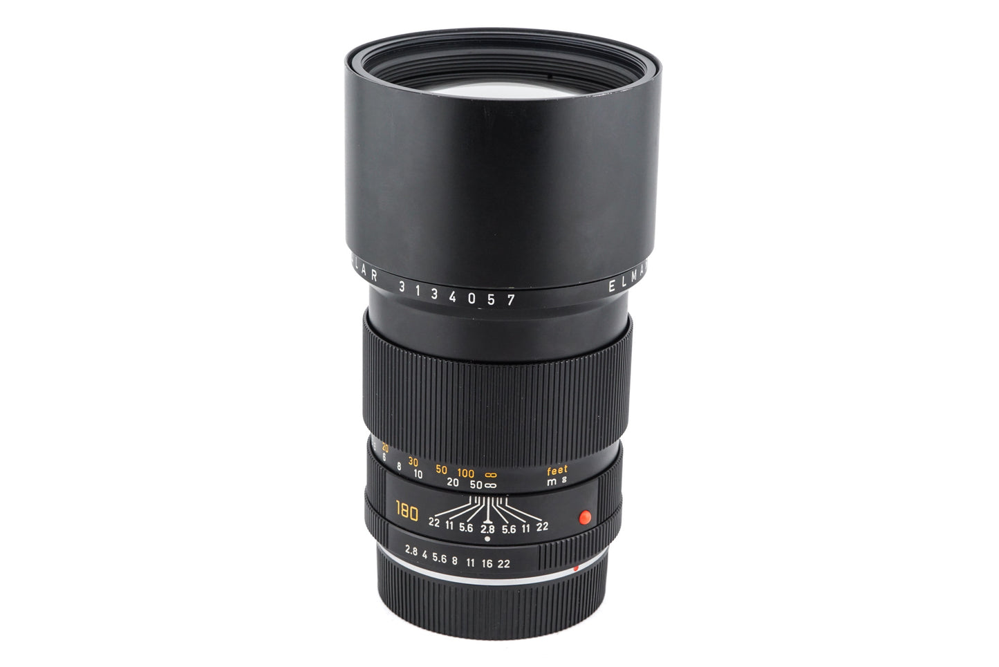 Leica 180mm f2.8 Elmarit-R (Type II) (3-Cam) (11923) - Lens
