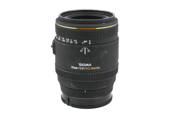 Sigma 70mm f2.8 EX DG Macro - Lens – Kamerastore