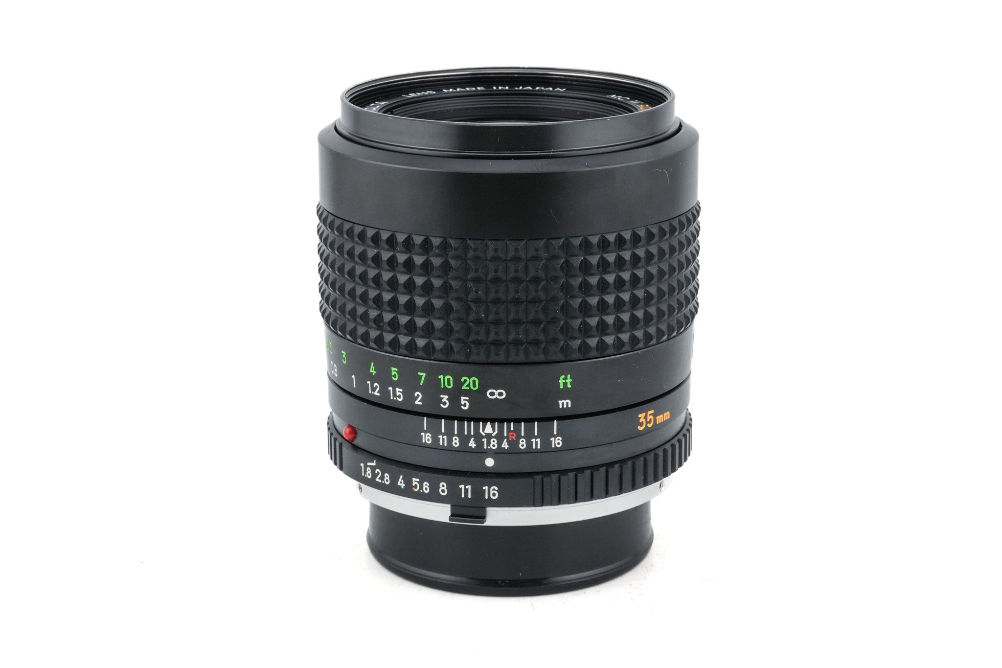 Minolta 35mm f1.8 MC W.Rokkor-X - Lens