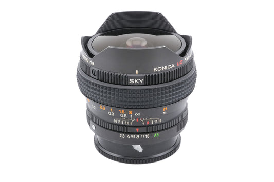 Konica 15mm f2.8 Hexanon AR Fish-eye UC - Lens