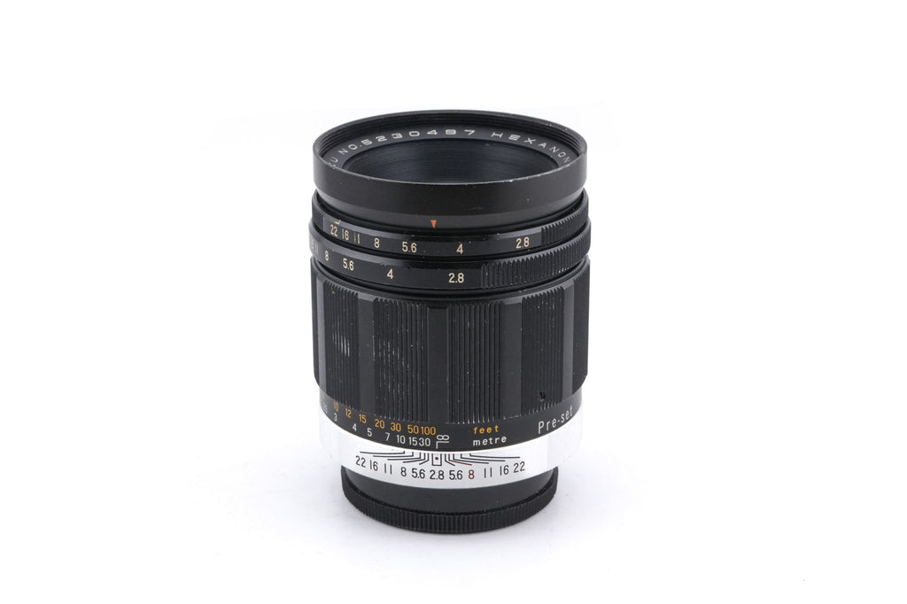Konica 100mm f2.8 Hexanon Konishiroku