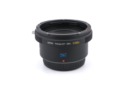 Kipon Pentax 67 - Fujifilm GFX (P67 - GFX) 0.62x Baveyes Focal Reducer