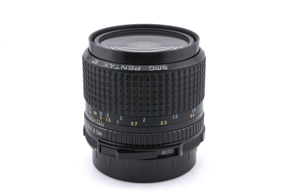 Pentax 55mm f4 SMC 67 + 77mm PH-SA Lens Hood