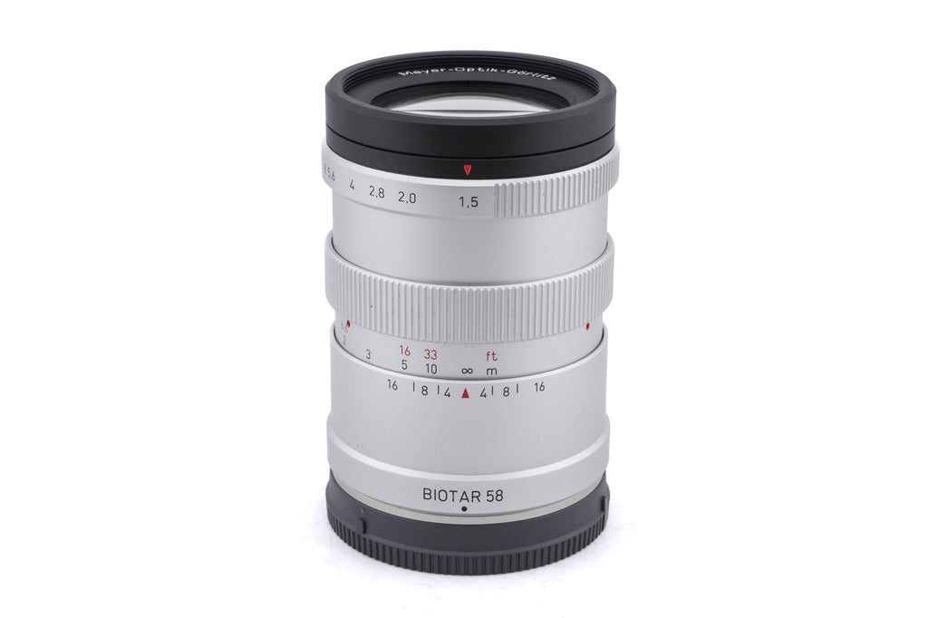 Meyer-Optik Görlitz 58mm f1.5 Biotar II