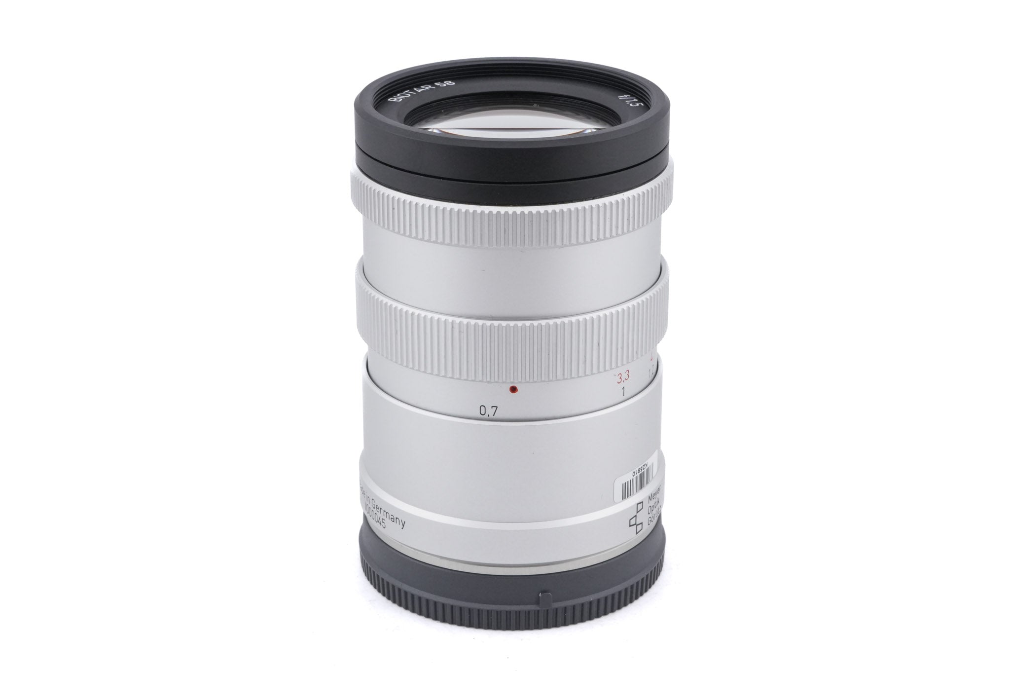 Meyer-Optik Görlitz 58mm f1.5 Biotar II
