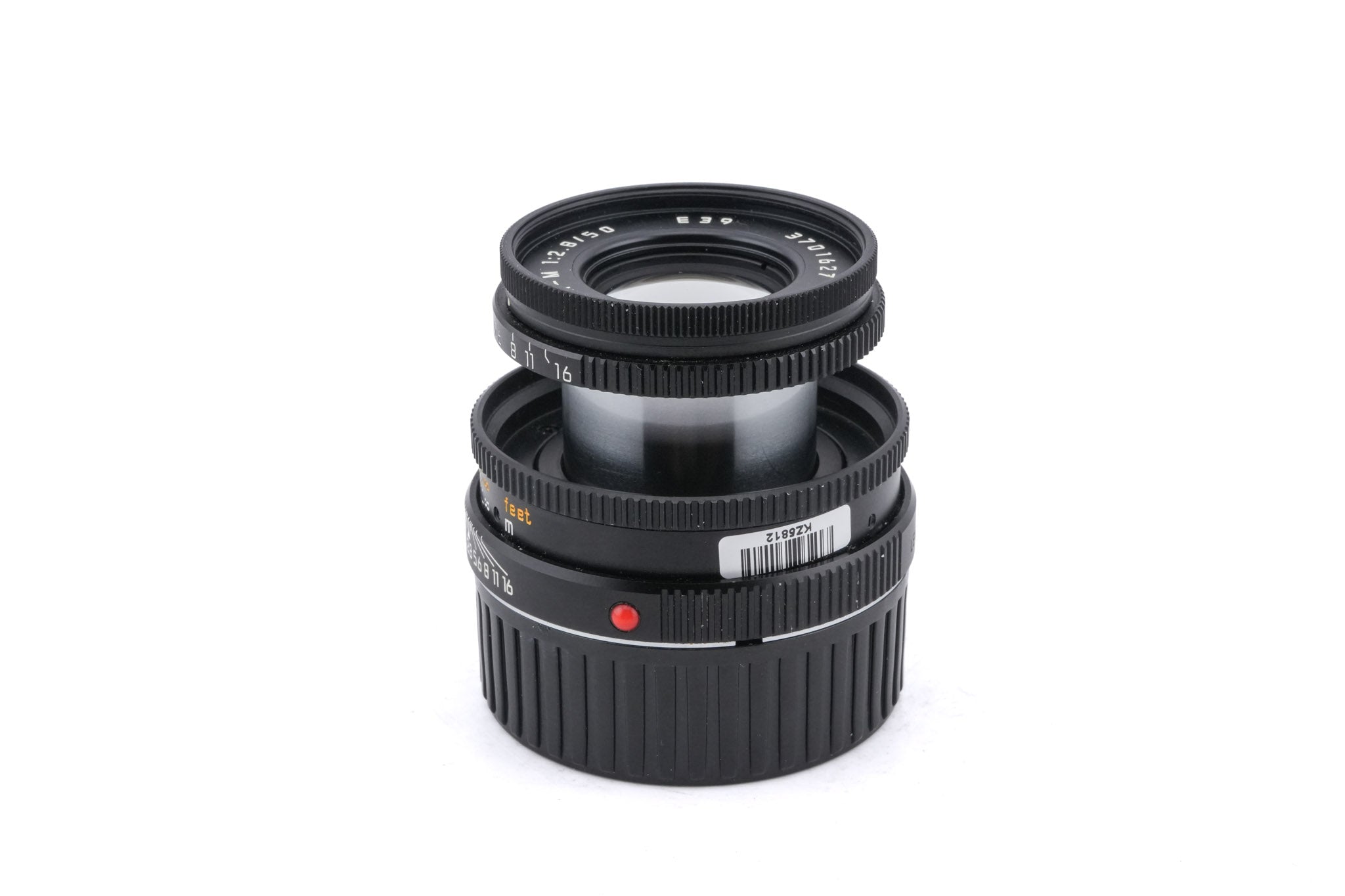 Leica 50mm f2.8 Elmar-M (Black, 11831)