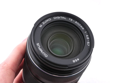 Olympus 75-300mm f4.8-6.7 M.Zuiko Digital II ED MSC