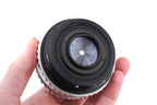 Hasselblad 1000F (8012) + Waist Level Finder (FUJUC) + 80mm f2.8 Tessar T Opton (OBTU / 8055) + 12 Film Magazine