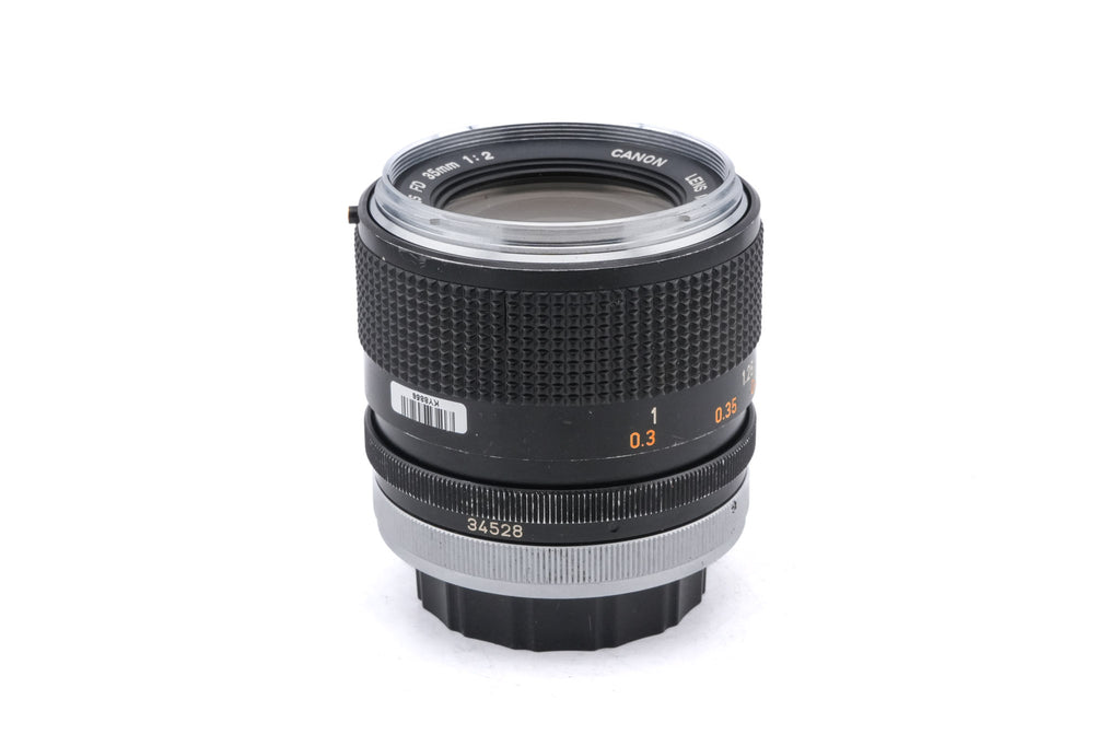 Canon 35mm f2 Chrome Nose (Concave)