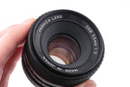 Yashica 55mm f2 DSB