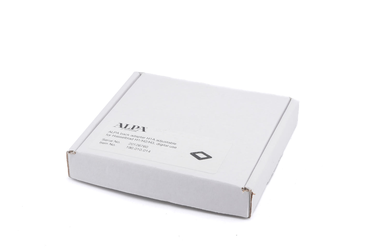 Alpa H1A Back Adapter