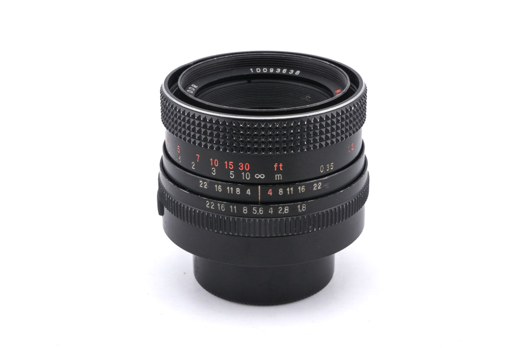 Carl Zeiss 50mm f1.8 Pancolar Jena DDR MC