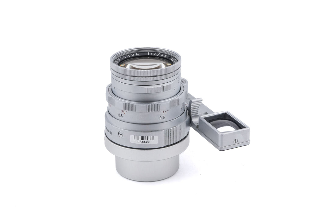 Leica 50mm f2 Summicron (Type II, Dual Range) (SOOIC-MN / SOMNI / 11918 / 11318)