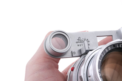 Leica 50mm f2 Summicron (Type II, Dual Range) (SOOIC-MN / SOMNI / 11918 / 11318)