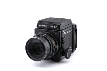 Mamiya RB67 Pro-S + 120 6x7 Pro-S Roll Film Holder + Waist Level Finder + 90mm f3.8 Sekor C