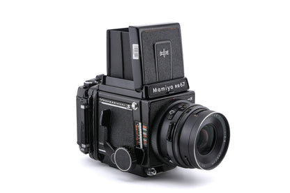 Mamiya RB67 Pro-S + 120 6x7 Pro-S Roll Film Holder + Waist Level Finder + 90mm f3.8 Sekor C