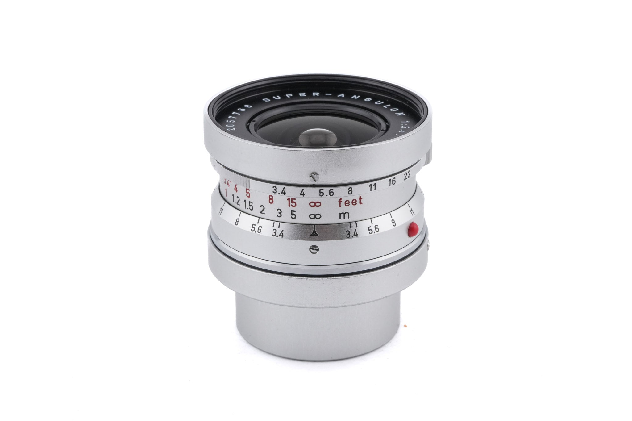 Leica 21mm f3.4 Super-Angulon (Silver, 11103) - Lens
