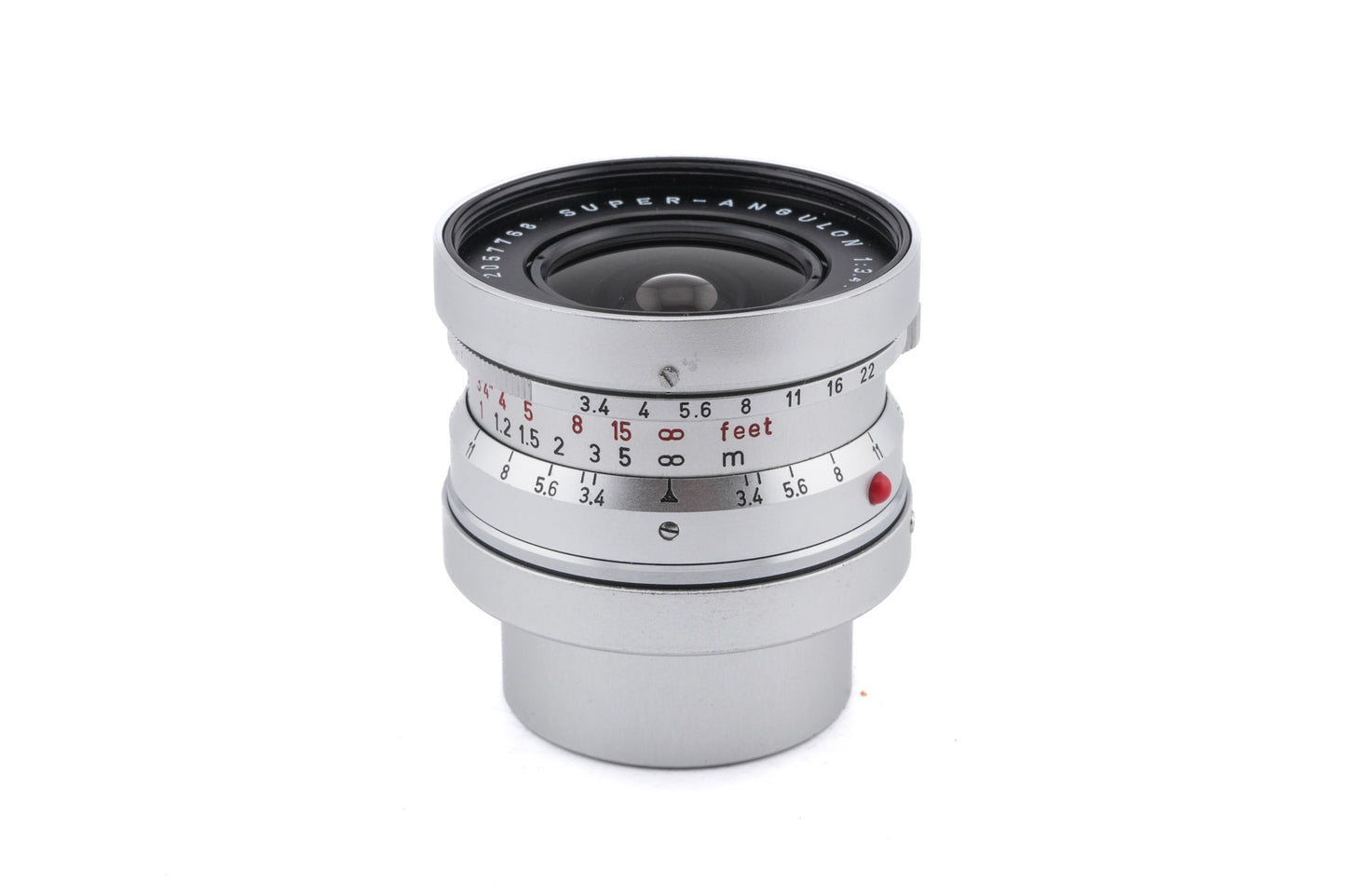 Leica 21mm f3.4 Super-Angulon (Silver, 11103)