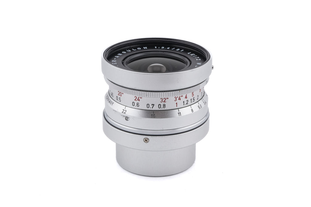 Leica 21mm f3.4 Super-Angulon (Silver, 11103)