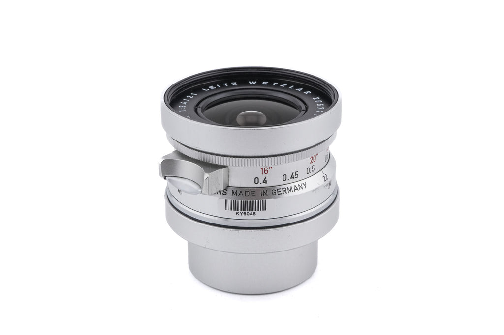 Leica 21mm f3.4 Super-Angulon (Silver, 11103)
