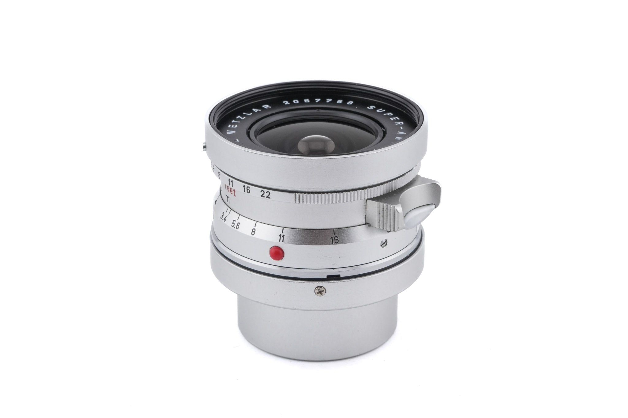 Leica 21mm f3.4 Super-Angulon (Silver, 11103)