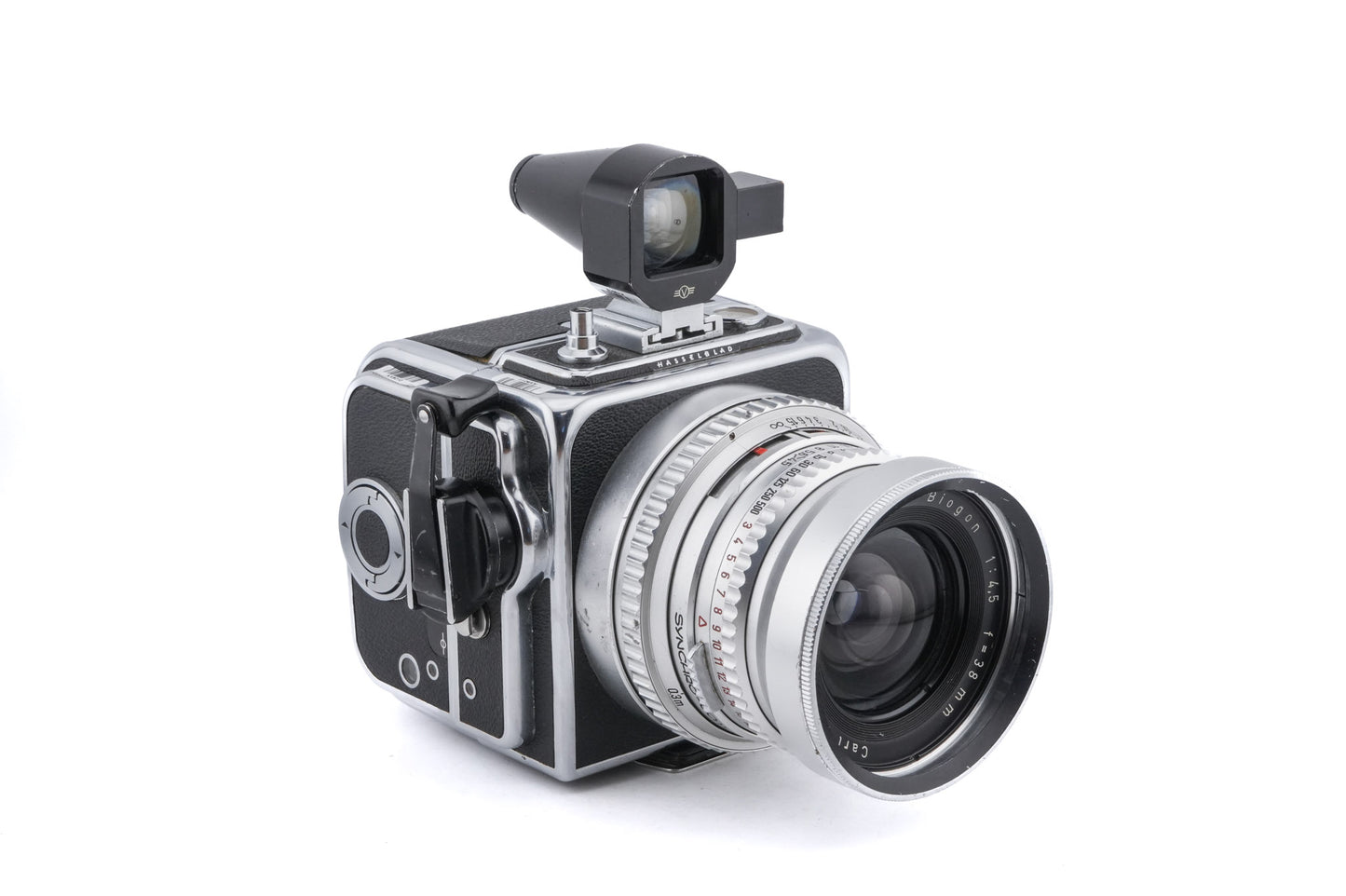 Hasselblad Super Wide C (SWC) (Silver, 10049) + C12 Film Magazine (30015 / TIMAC) + SWC Viewfinder (52035/TISOC)