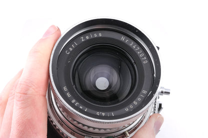 Hasselblad Super Wide C (SWC) (Silver, 10049) + C12 Film Magazine (30015 / TIMAC) + SWC Viewfinder (52035/TISOC)