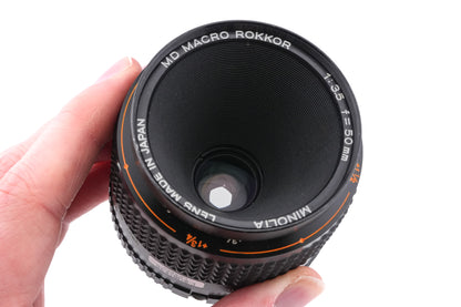 Minolta 50mm f3.5 MD Macro Rokkor
